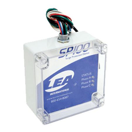 SP PLUS Brick 120/208 VAC Three Phase AC Surge Protector, Wye MOV 100 kA 
