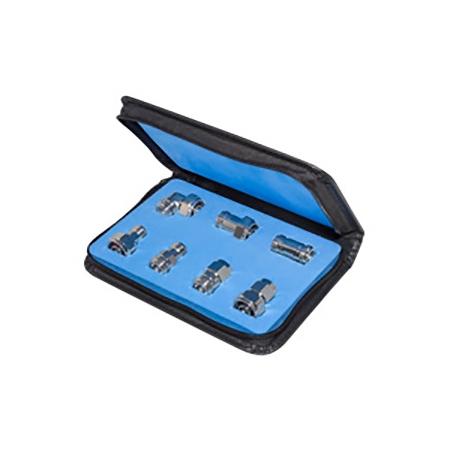 Low PIM Adapter Kit, 7 pieces (Mini) DIN to N