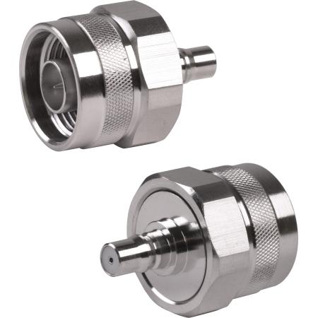 Low PIM N Male to QMA Female Interseries Adapter