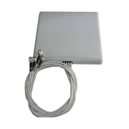 2.4 - 5 GHz 6 dBi Wi-Fi Directional Antenna with 6 RPSMA Male Connectors