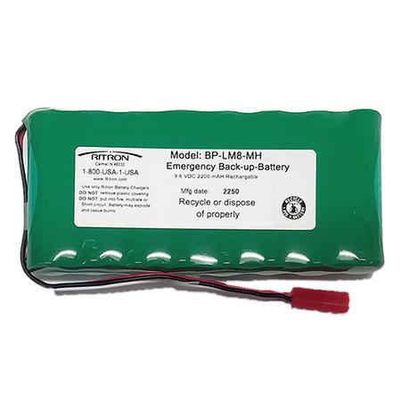Rechargeable Back-Up Battery, 1300mAh-NiMH