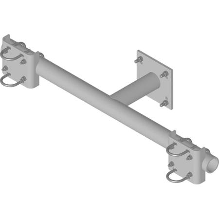 Dual Pipe Mount Base Kit, 4 ft 9 in face