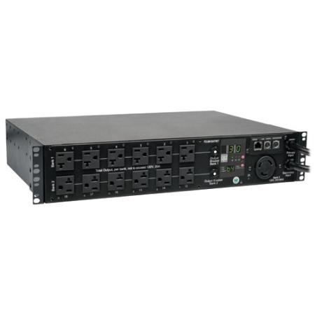 10' 2.9kW Single-Phase ATS / Switched PDU, 120V