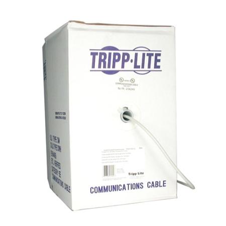 1000' Cat5e 350MHz Bulk Stranded-Core PVC, Gray