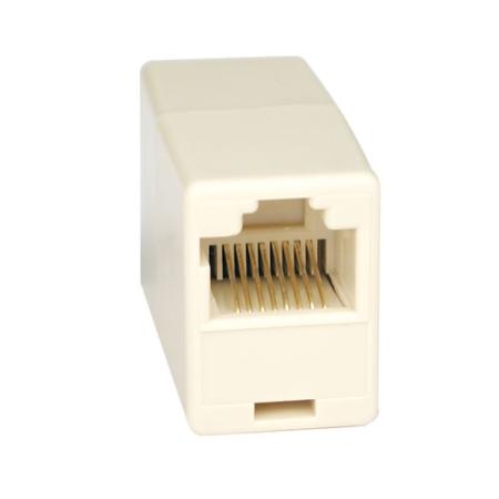 Telephone Straight-Thru Modular Coupler RJ45 F/F