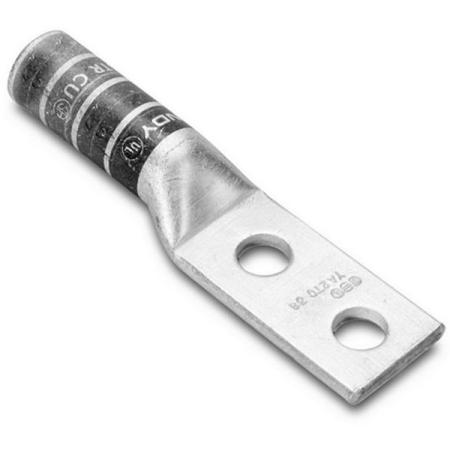 Copper Compression Lug 2 Holes w/o Inspection