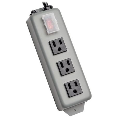 6' Waber 3SP Power Strip, 3 NEMA 5-15R output