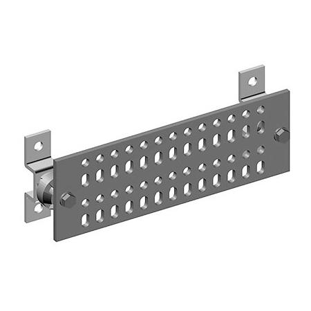 12" x 4" x 1/4" Bare Copper Ground Bar