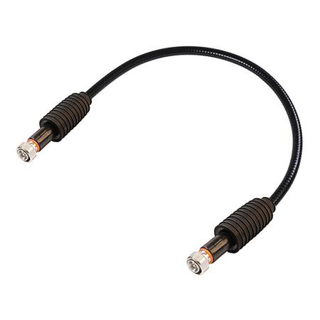 25 ft D-CLASS LDF4-50A HELIAX® SureFlex® Cable Assembly with 4.3-10 Male - 4.3-10 Male Connectors