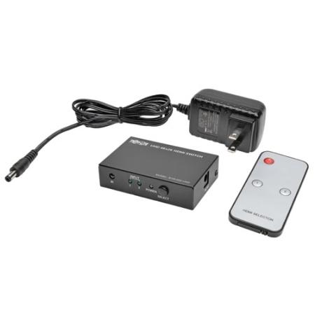 2-Port HDMI Switch for Video and Audio, 4Kx2K UHD