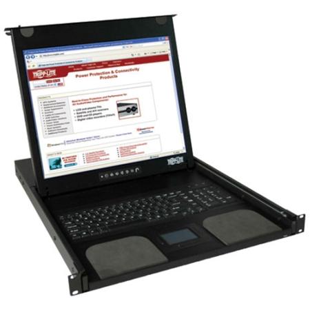 1U Rack-Mount Console with 19-in. LCD