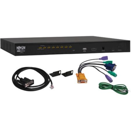 NetDirector® 8-Port 1U Rack-Mount KVM Switch