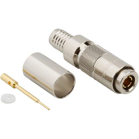 1.0/2.3 Straight Crimp Plug for LMR®-240, 50 Ohm