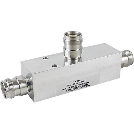 4.8dB (3:1) Tapper 350-5930MHz 500W 4.3-10  -161dB