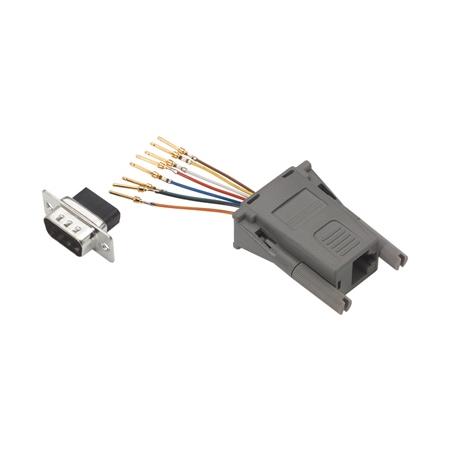 DB9 Male/ RJ-45 Jack