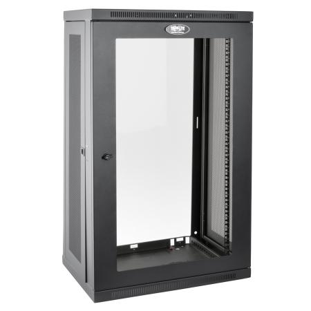 21U Low-Profile Switch-Depth Rack Cabinet w/Window