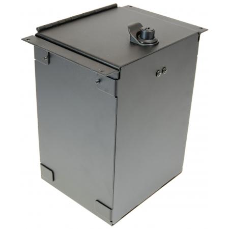 6in Pocket, 9.5in Deep w/ Hinged Lid