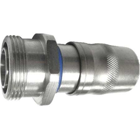 7-16 Din Female Connector, 1/2" Trilogy Cable
