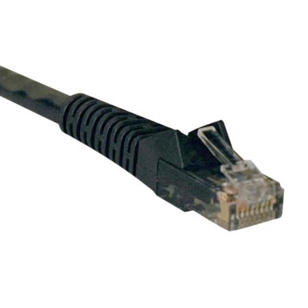 1' Cat6 Gigabit Patch Cord RJ45 M/M Black
