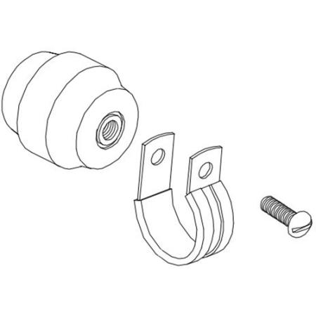 Halo standoff clamp grommet 1.5 standoff