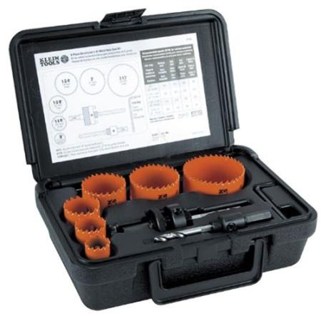 8-Piece Bi-Metal Hole Saw Kit