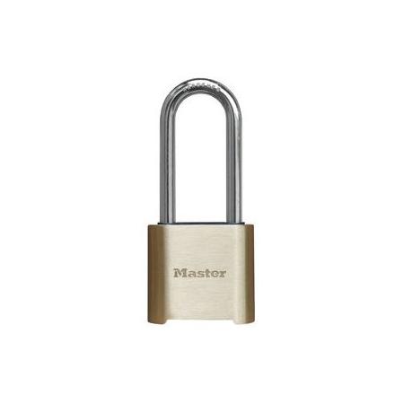 2in Wide Resettable Combination Brass Padlock