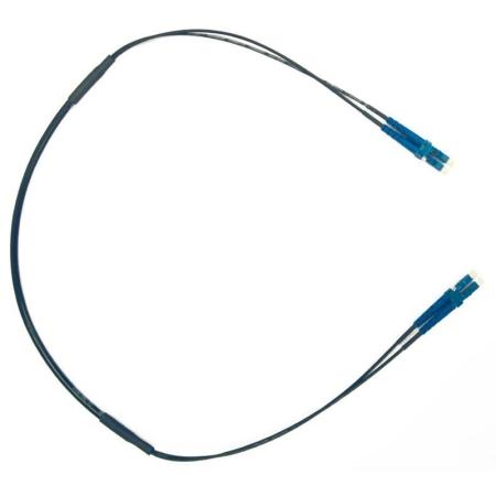30' Ruggedized OS2 2F Riser Patch Cord LC to LC