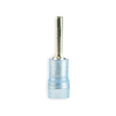 Blue Nylon-Insulated Pin Terminal for #16-14 Wire