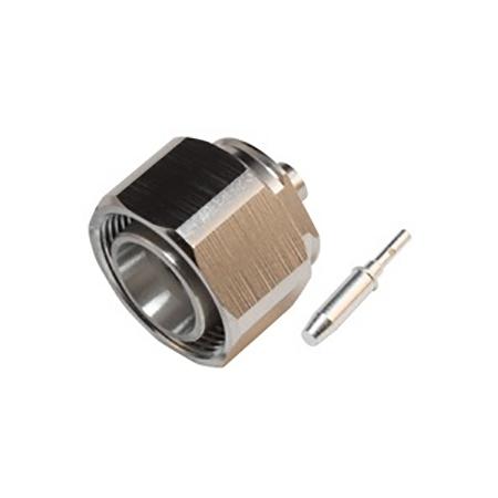 4.3-10 Male Crimp Connector for LMR®-240 cable.