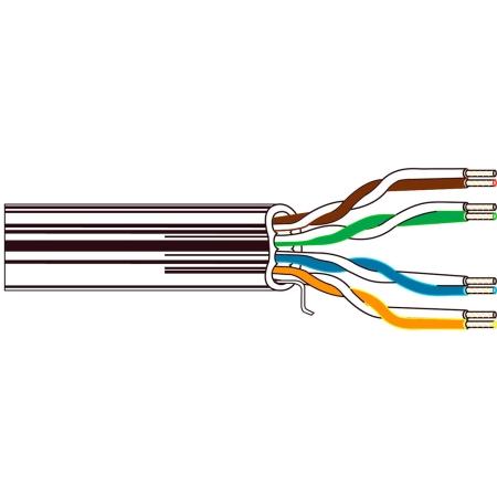 23 AWG Cat6+ UTP Plenum CMP - 1000 ft (Green)