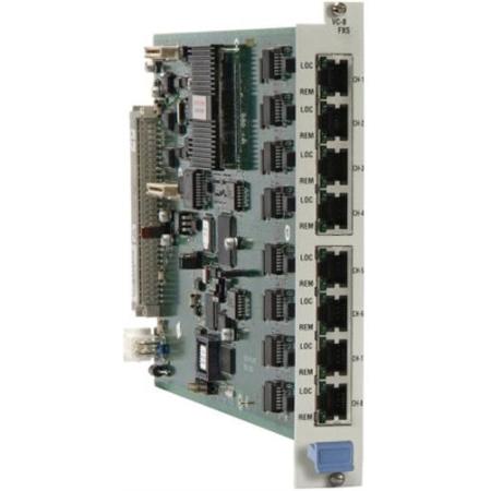 8-Port Ethernet Module for MP-4100, empty SFP Slot