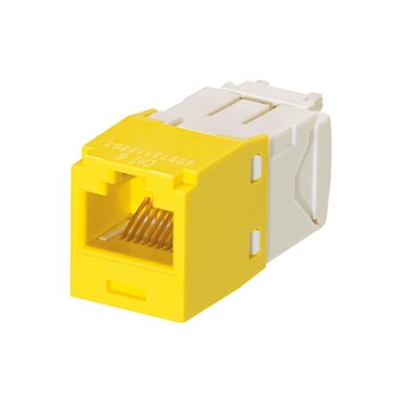 Category 6, RJ45 Giga-TX, Yellow