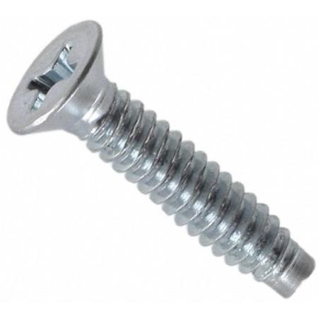 6-32 x .50" flat head Phillips steel screw