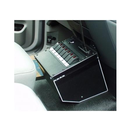 8" Angled Series Console for Light Trucks & SUV's