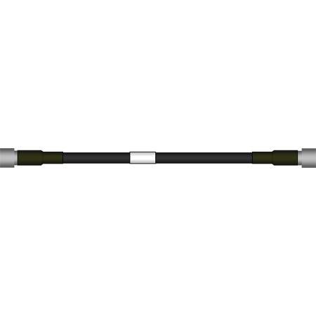 2 ft FSJ2P-50 SureFlex® Cable Assembly with N Male - N Male Connectors
