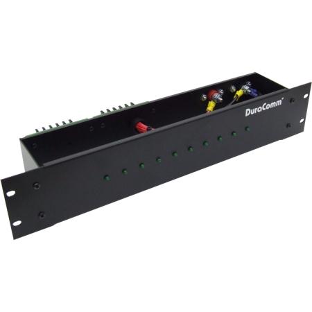Distribution Panel, 10-Position with LEDs, 48V