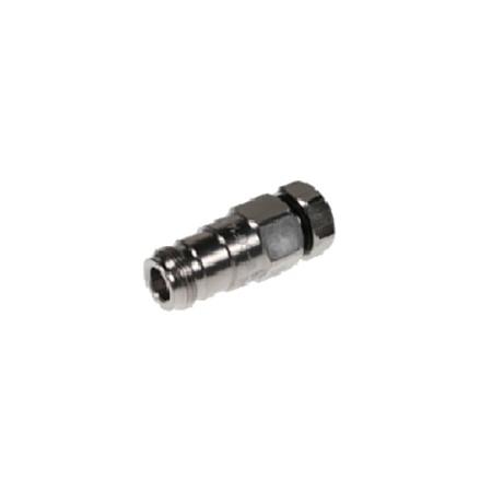 N Female Connector for 1/4" Coaxial Cable