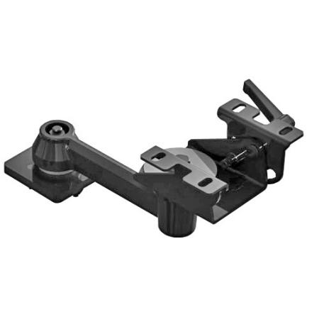 6in Articulating Arm, 0-90 Clevis. 360deg rotation