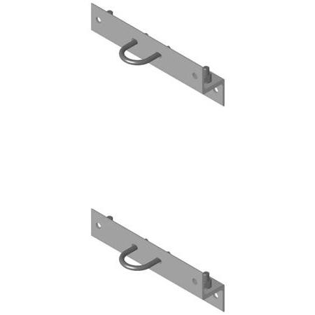 Wall Mount for 2-3/8" OD Pipes