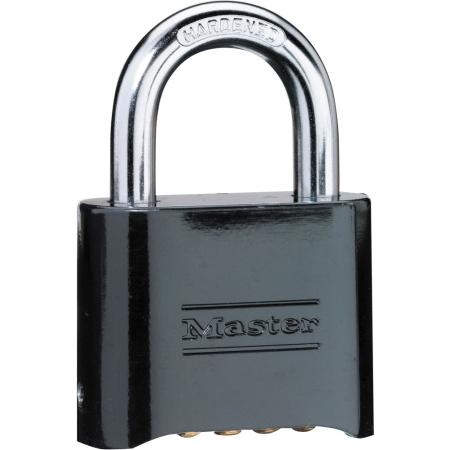 Lock 4-Digit Combo Padlock 1" Shackl