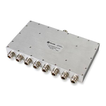 8-way Wilkinson Splitter 694-2700MHz 5W Type N  n/