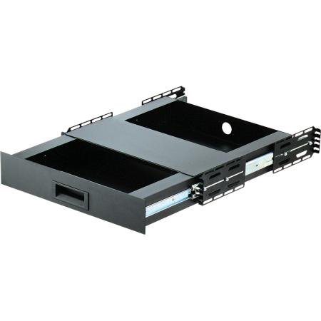 Sliding Keyboard Shelf,19 PNL Width BLK
