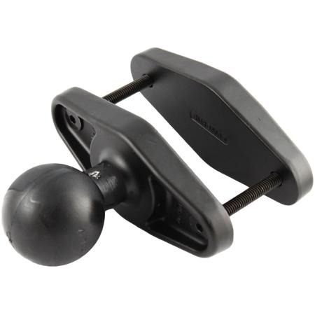 4 in Max Width Clamp Base w/ 2.25 in Diameter Ball