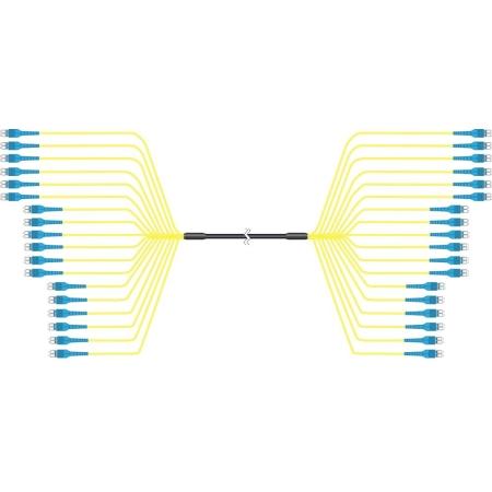15 Meter Single Mode 36-Fiber with LC to LC