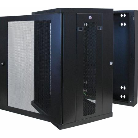 SmartRack 18U Wall-Mount Rack Enclosure Cabinet