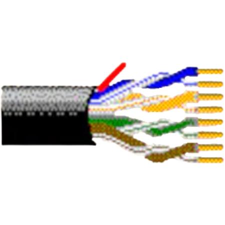 23 AWG Cat6 CMP DataTwist 4-pair - 1000ft (Orange)