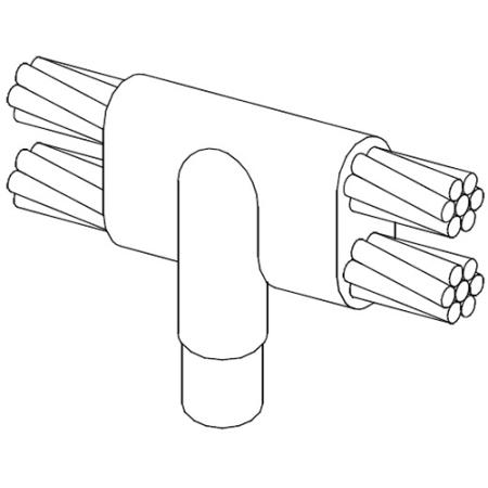 4 #2/0 Stranded to 5/8" Ground Rod