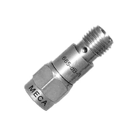 Attenuator, 2W, 10dB, 18GHz SMA M-F