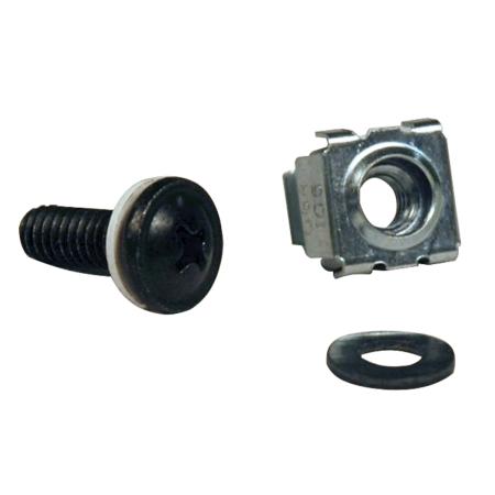 Square Hole Hardware Kit 50x M5 Cage Nuts/Bolts