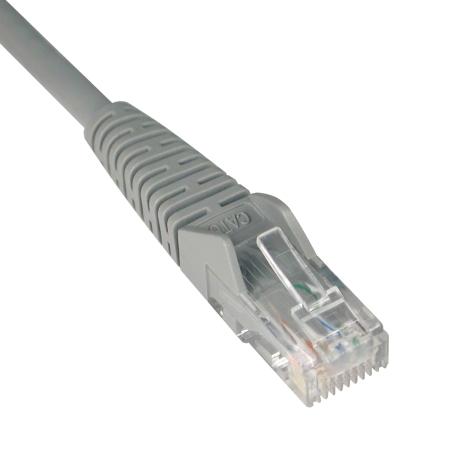 1' Cat6 Gigabit Patch Cord RJ45 M/M Gray